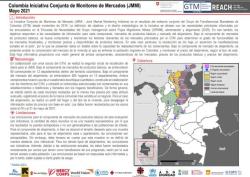 Iniciativa Conjunta de Monitoreo de Mercados (JMMI- COL), Comerciantes, mayo 2021.